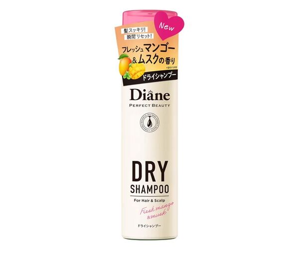 ダイアン パーフェクトビューティー ドライシャンプー フレッシュマンゴー&ムスクの香り ボトル 40g