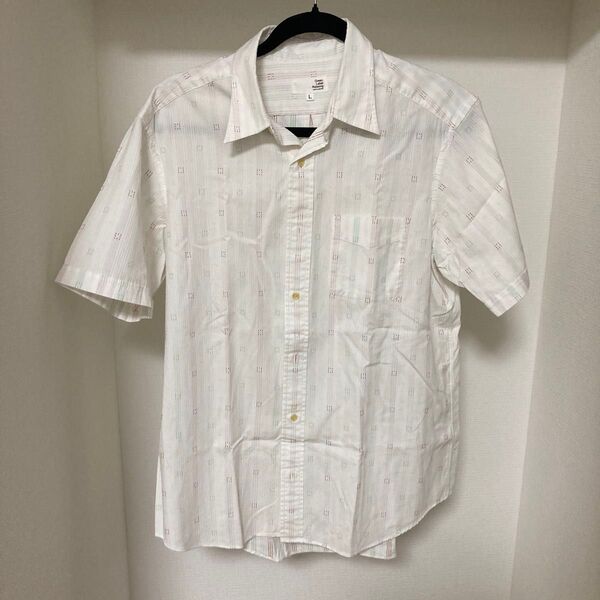 green label relaxingグリーンレーベルリラクシング半袖 チェック シャツ