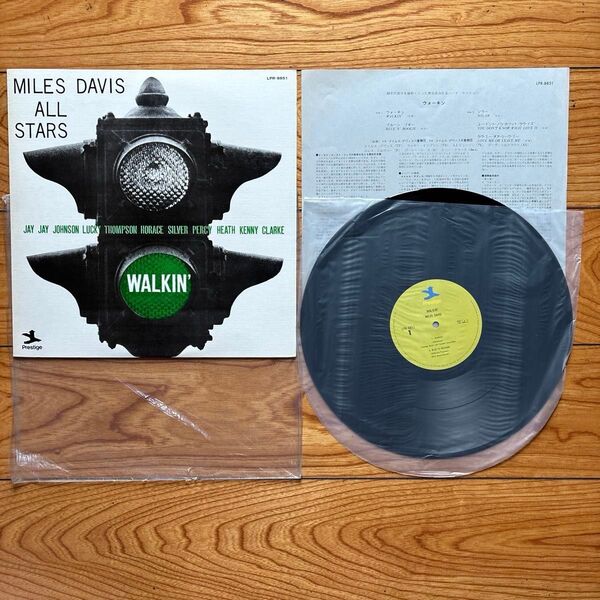WALKIN’ Miles Davis All Stars LPレコード盤(送料無料)