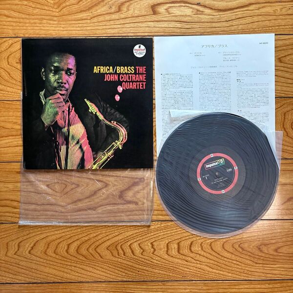 AFRICA/BRASS THE JOHN COLTRANE QUARTET LP レコード盤(送料無料)