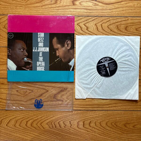 STAN GETZ AND J.J.JOHNSON AT THE OPERA HOUSE LP レコードUS 盤(送料無料)