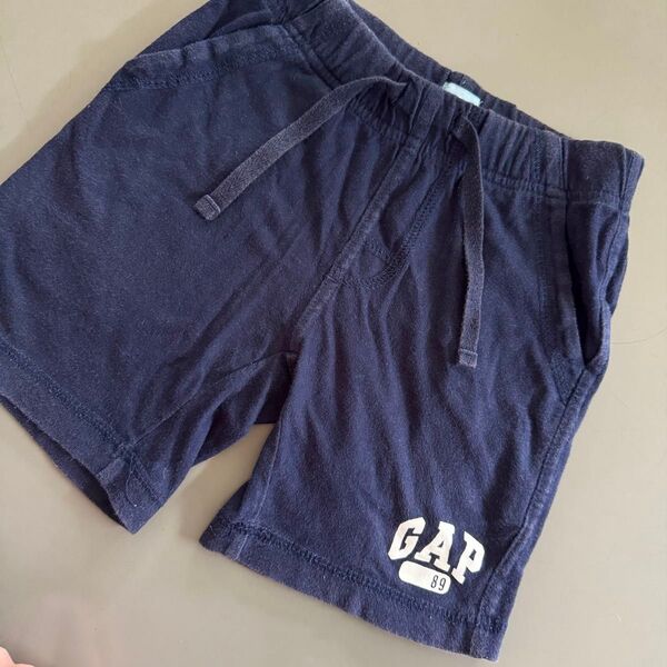 ベビーギャップ 90cm ハーフパンツ ネイビー 綿100% baby GAP