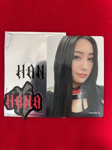 HANA デビュー直前イベント ランダムトレカ&ロゴステッカー MOMOKA