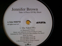 R&B Jennifer Brown / Take A Piece Of My Heart 12インチです。