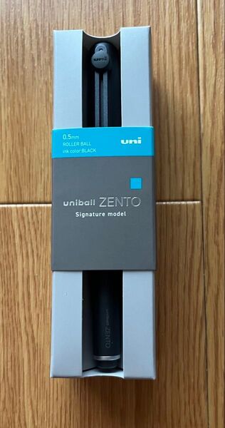 ZENTO uniball ゼント ユニボール シグニチャーモデル メタリックブラック シグニチャー ユニボールゼント ②