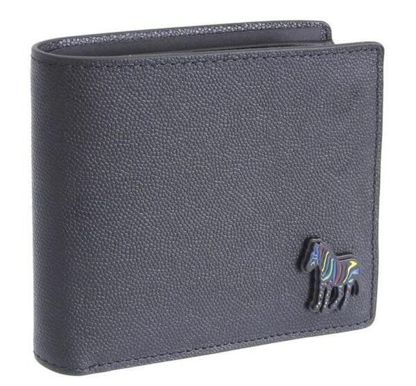 ポールスミス 財布 メンズ 二つ折り財布 ブラック WALLET B COIN M2A6078 PAUL SMITH