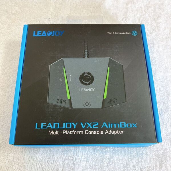 新品★ leadjoy VX2 AimBox ゲーミングキーボードマウスコンバーター PS5ゲーム対応 マウス接続アダプター