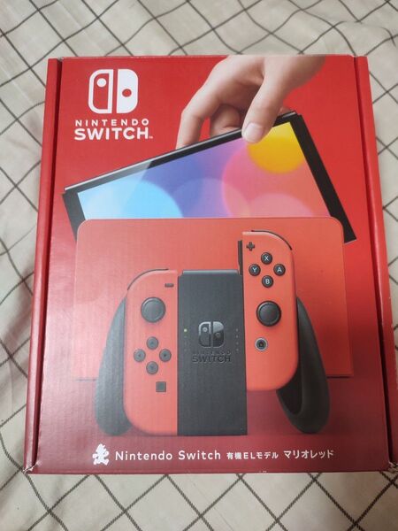 Nintendo Switch(有機ELモデル) マリオレッド ほぼ未使用