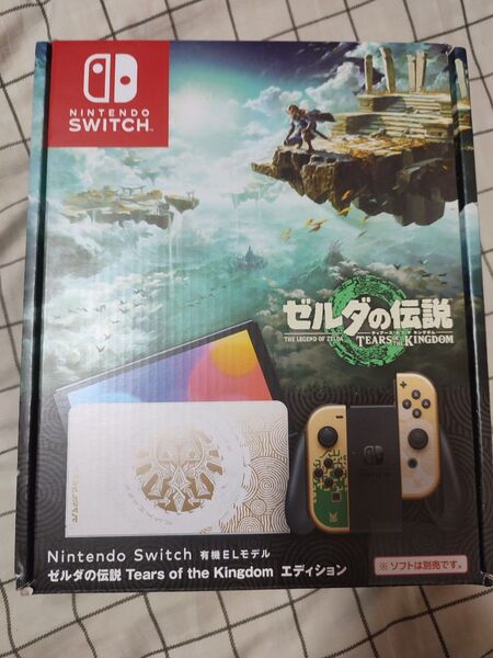 Nintendo Switch(有機ELモデル) ゼルダの伝説 ティアーズ オブ ザ キングダムエディション ほぼ未使用 ②