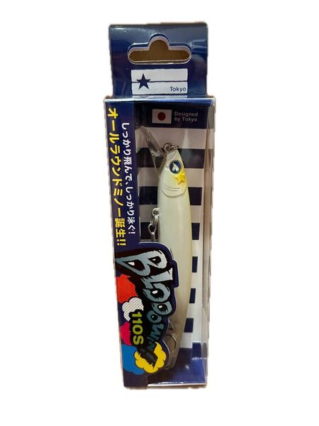 未使用ブルーブルー ブローウィン 110S BlueBlue blooowin ミノー シーバスルアー チャートバックパールクリア