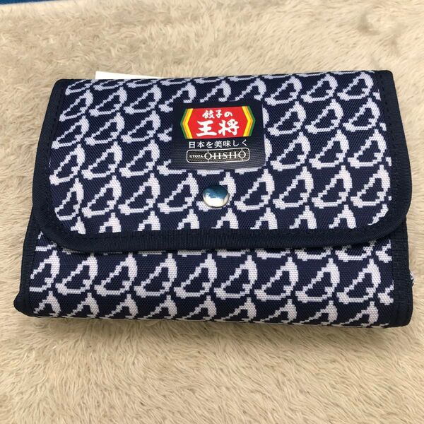 餃子の王将 エコバッグ ネイビー 未使用