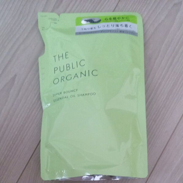 THE PUBLIC ORGANIC スーパーバウンシー エッセンシャルオイルシャンプー 詰め替え 400ml