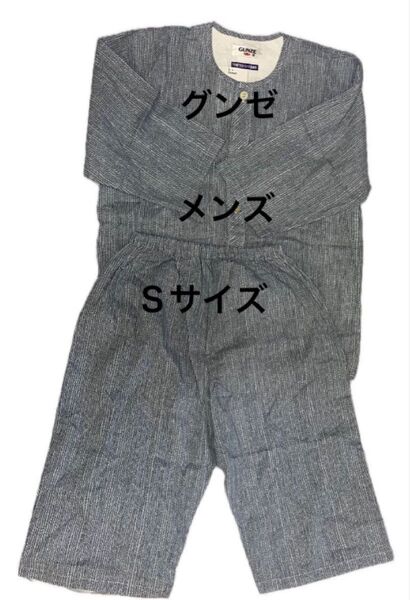 未使用 パジャマ ルームウェア グンゼ メンズ Sサイズ