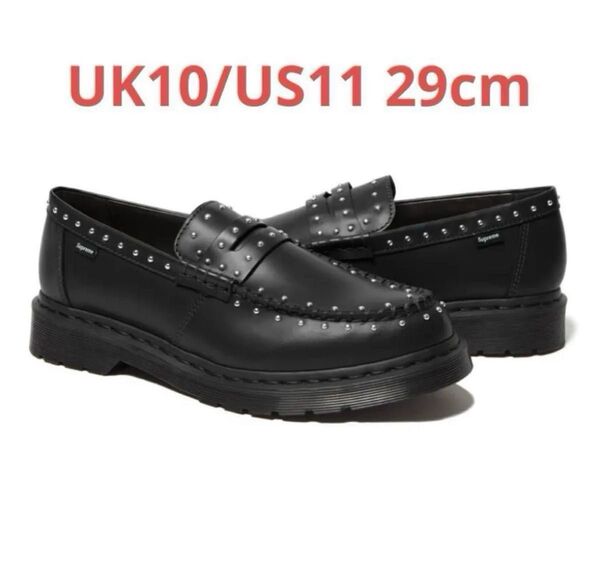 Supreme × Dr.Martens Studded Penton Loafer ローファー マーチン 29 us11