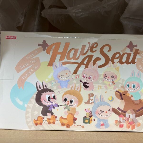 POPMART THE MONSTERS Have a seat ぬいぐるみ ラブブ LABUBU ポップマート box