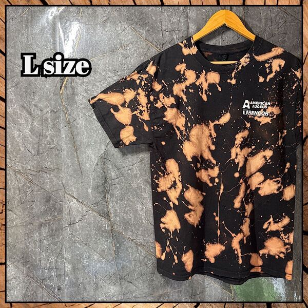タイダイ Tシャツ us古着 半袖 L 半袖Tシャツ