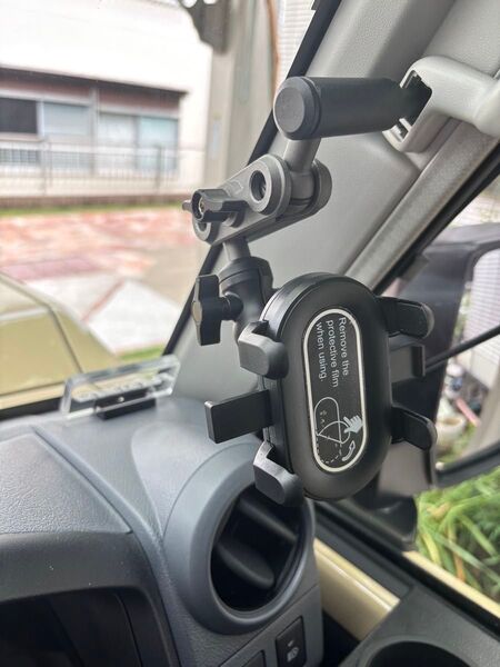 ランクル70 オフロードスマホホルダー ハイエース ハイラックス