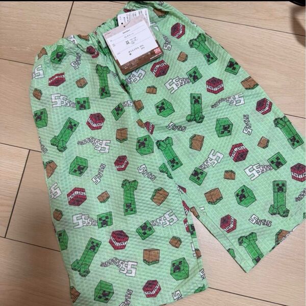 新品 マイクラ ステテコ ハーフパンツ120cm
