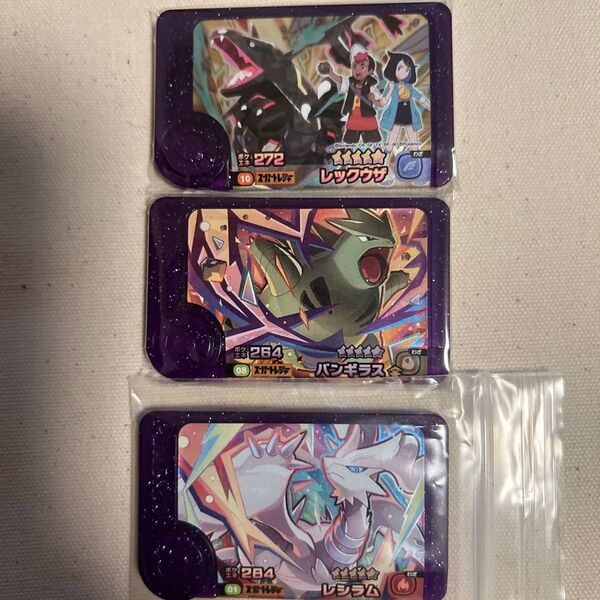 ポケモンフレンダ スーパートレジャー レックウザ バンギラス レシラム