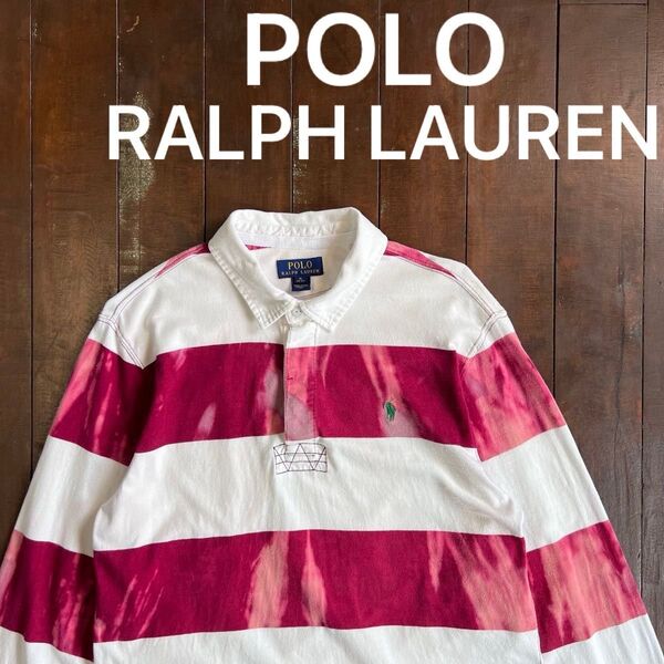 【POLO RALPH LAUREN ポロラルフローレン】ブリーチカスタムラガーシャツ ユニセックス