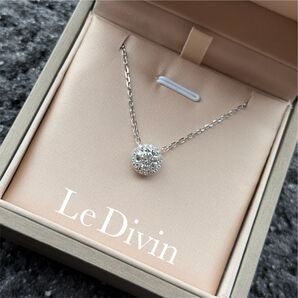 モアサナイト 1.17ct ヘイローネックレス 金属アレルギー対応 Silver925プチナチ加工 アズキチェーン