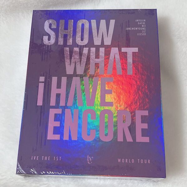 IVE ワルツ THE 1ST WORLD TOUR SHOW WHAT I HAVE ENCORE KIT VIDEO DVD