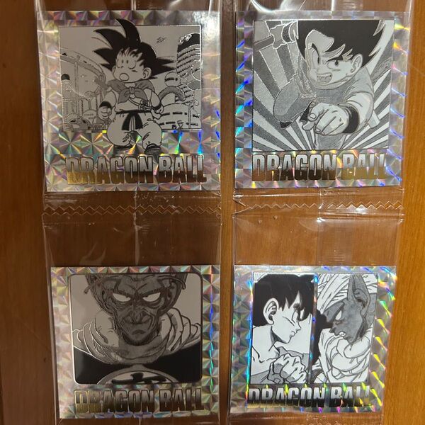ドラゴンボール40thウエハースシール 4枚セット