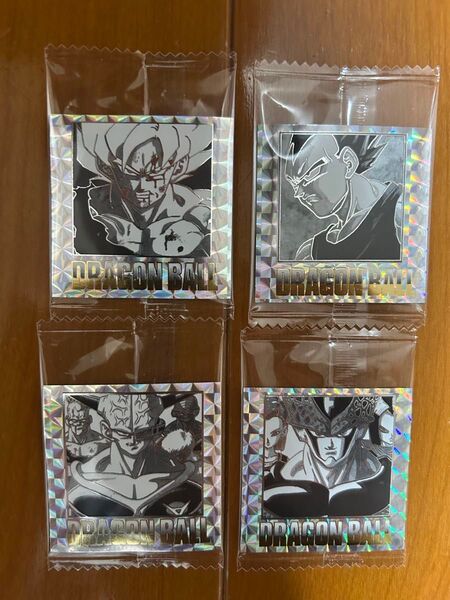 ドラゴンボール 40thウエハース シール 4枚セット