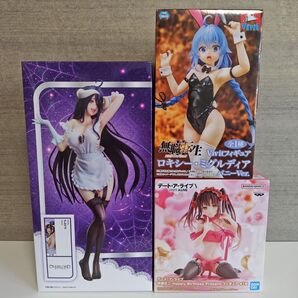 【未開封】プライズフィギュア/アルベド/時崎狂三/ロキシー/まとめ売り/美少女