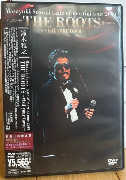 鈴木雅之 2010 THE ROOTS DVD ケース無
