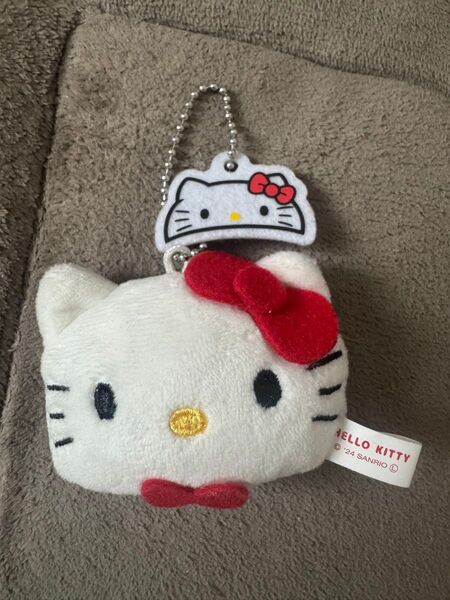 新品未使用 ハローキティ HELLOKITTY ぬいぐるみキーホルダー マスコット サンリオ Sanrio