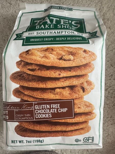新品未開封 TATE'S テイツ グルテンフリー チョコレートチップクッキー アメリカンクッキー