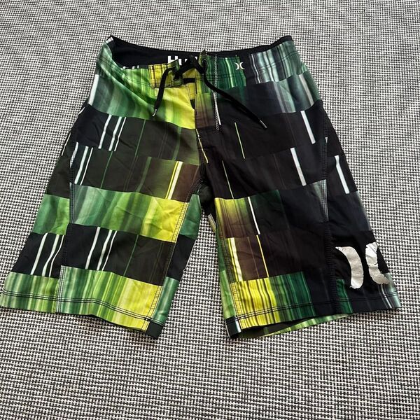 ハーレー ファントム hurley Phantom サーフパンツ 28 黒緑