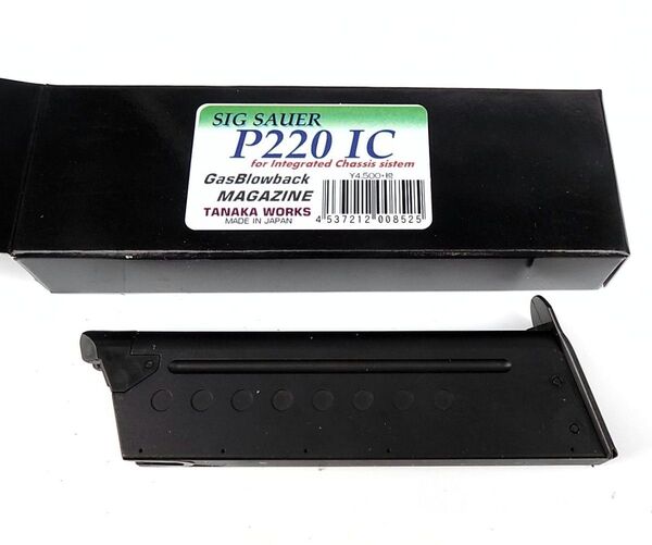 【新品】タナカ P220 IC ガスブローバック マガジン9mm拳銃 共用 スペアマガジン SIG P210 P226