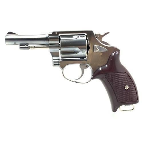 【新品】マルシン ポリスリボルバー 3インチ シルバーABS Xカートリッジ仕様 ガスガン リボルバー J-Police.38S