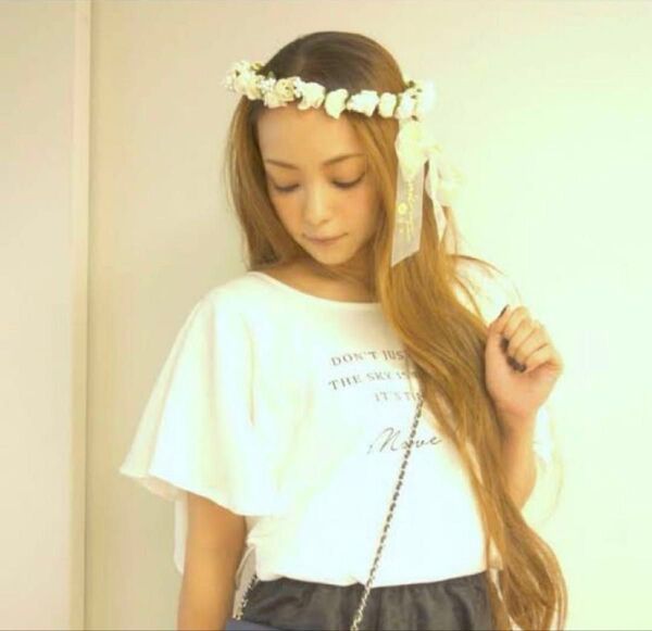 安室奈美恵 ツアーグッズ GENIC 花飾り 花冠
