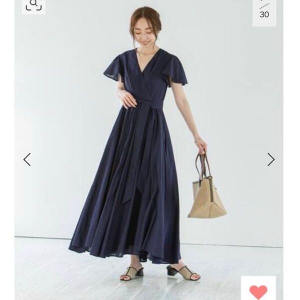 MARIHA マリハ マドモアゼルのドレス ワンピース ネイビー