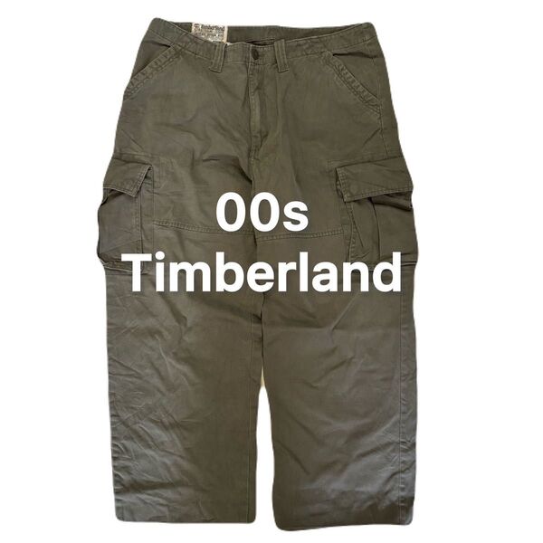 00s Timberland ティンバーランド カーゴパンツ ヴィンテージ ビンテージ 極太 ワイドパンツ バギーパンツ