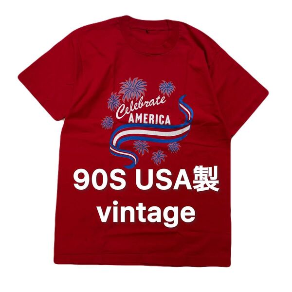90S USA製 vintage Tシャツ ヴィンテージ シングル アメリカ製 ビンテージ 古着 アメカジ