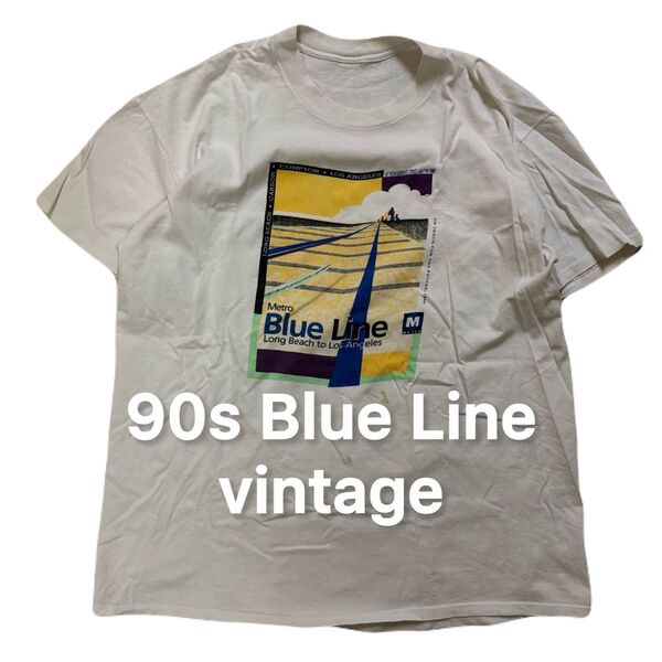 90s Blue Line vintage Tシャツ ヴィンテージ ビンテージ ブルーライン アメカジ 古着