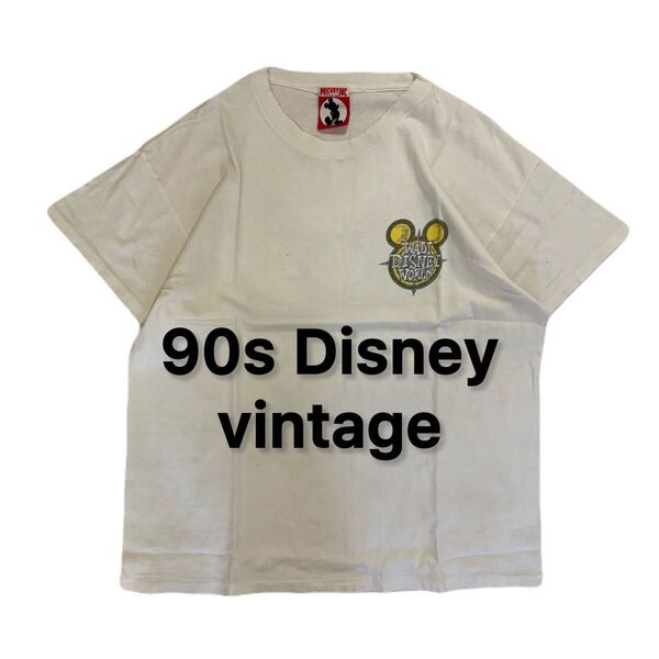 90s Disney Tシャツ ヴィンテージ ディズニー ミッキー ビンテージ アメカジ 古着