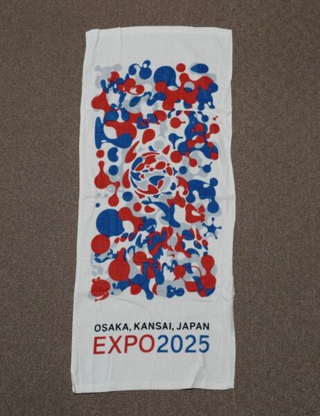 大阪・関西万博 2025 ミャクミャク タオル フェイスタオル グッズ 万博 EXPO B