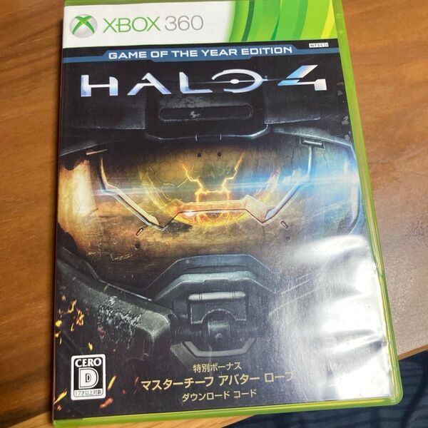 XBOX 360 HALO 4 ゲームオブザイヤーエディション