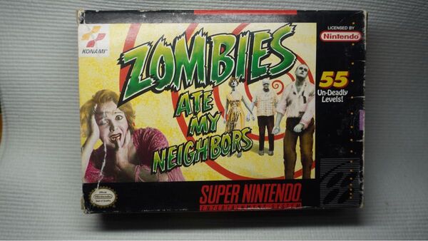 Zombies Ate My Neighbors 北米版 スーパーファミコン 日本未発売