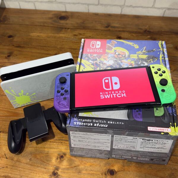 ☆Nintendo Switch ニンテンドー スイッチ 有機ELモデル スプラトゥーン3 エディション 本体 任天堂