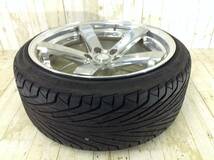 R104　タイヤホイール1本　WORK　ZEAST　5H/PCD114.3　235/35R19　9.5J　Offset +31　ラジアルタイヤ　TRIANGLE　R968_画像9