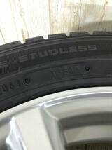 R084　タイヤホイール1本　DUFACT　4H/PCD100　165/65R15　4.5J　Offset +45　スタッドレスタイヤ　DUNLOP　WINTERMAXX_画像6