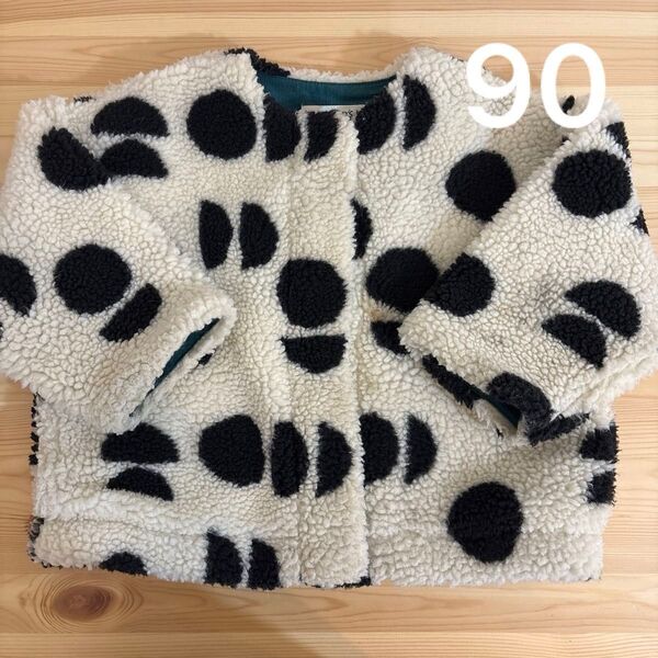 MARKEY'S 【ボアジャケット90】アウター ジャガード まるはんぶん