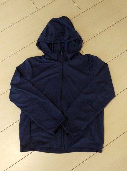 ユニクロ キッズ エアリズム UVカットメッシュパーカー 130