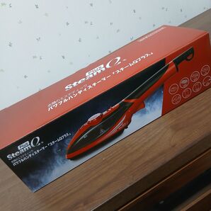 【未使用品】パワフルハンディスチーマー 「スチームQプラス」 JSE-4874-RR (ルビーレッド)